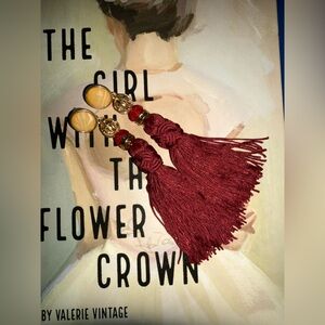 Tassel statement earrings